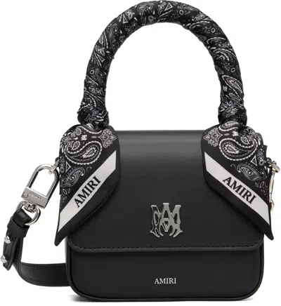 Amiri Black Micro Ma Bag