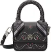 Amiri Black Micro Ma Stud Bag In Black