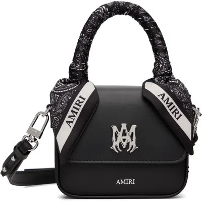Amiri Black Nano Ma Bag