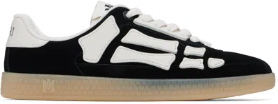 AMIRI BLACK PACIFIC BONES SNEAKERS