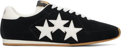 AMIRI BLACK PACIFIC FLAT SNEAKERS
