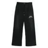 Amiri Hollywood Logo Jogger Pants In Black