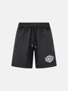 Amiri Black Polyester Swimsuit In Black