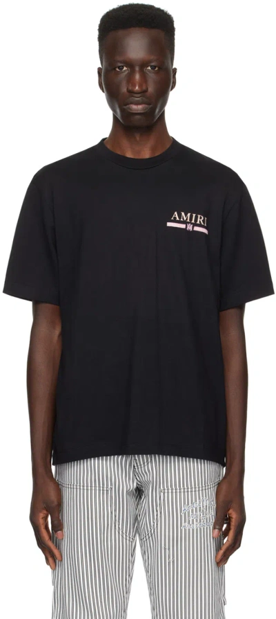 Amiri Black Print T-shirt