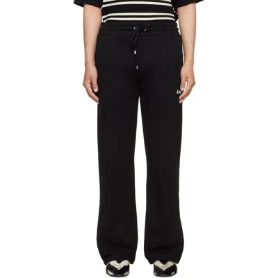 Amiri Black Relaxed Pull On Sweatpants