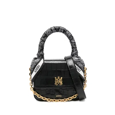 Amiri Black Satchels & Cross Body Bags Women