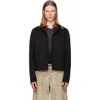 Amiri Black Script Collar Shirt Jacket In Black