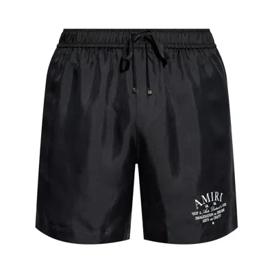 AMIRI AMIRI BLACK SHORTS - DECK SHORTS MEN