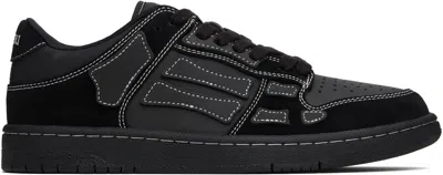 AMIRI BLACK SKEL TOP LOW SNEAKERS