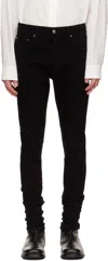 Amiri Stack Jeans In Black