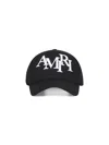 Amiri Black Staggered  Canvas Baseball Cap