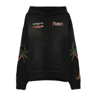 AMIRI AMIRI BLACK SWEATERS & KNITWEAR - HOODIES MEN