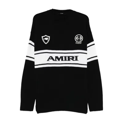AMIRI AMIRI BLACK SWEATERS & KNITWEAR - JUMPERS MEN