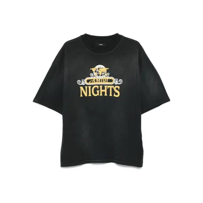 AMIRI AMIRI BLACK T-SHIRTS & VESTS - T-SHIRTS MEN