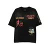 Amiri Crew Neck Graphic Print Relaxed Fit In Black