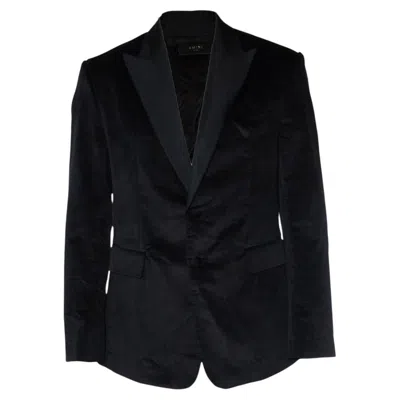 Pre-owned Amiri , Black Velvet Tuxedo Jacket