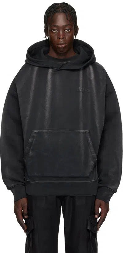 Amiri Men's Vintage Oversized Hoodie In Black
