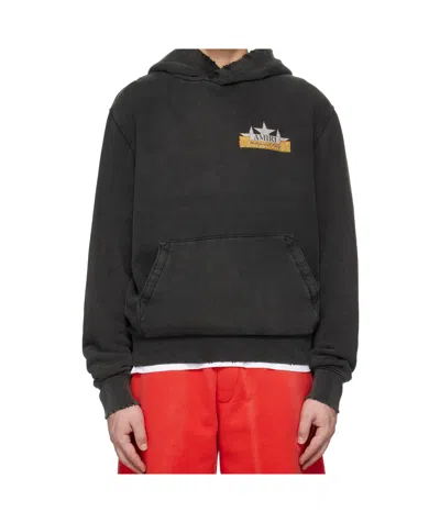 Amiri Black Vintage Crystal Star Hoodie