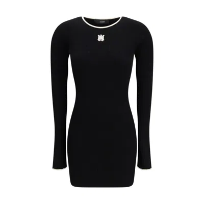 Amiri Black Viscose Casual Women's Dress