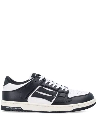 AMIRI BLACK WHITE LACE UP SNEAKERS