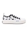 Amiri Star Pattern Rubber Sole Sneakers In White