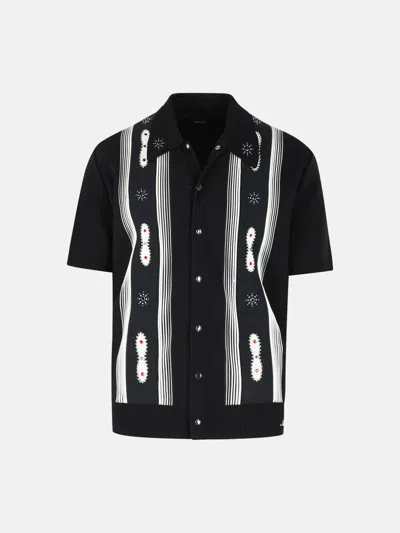 Amiri Black Wool Shirt