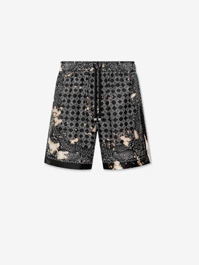 AMIRI AMIRI BLEACH BANDANA BERMUDAS
