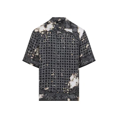 Amiri Bleach Bandana Shirt Men
