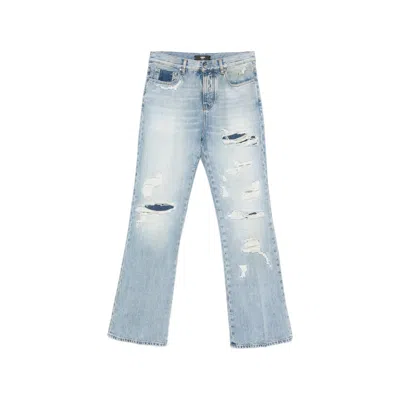 Amiri Blue Denim - Bootcut Jeans Men