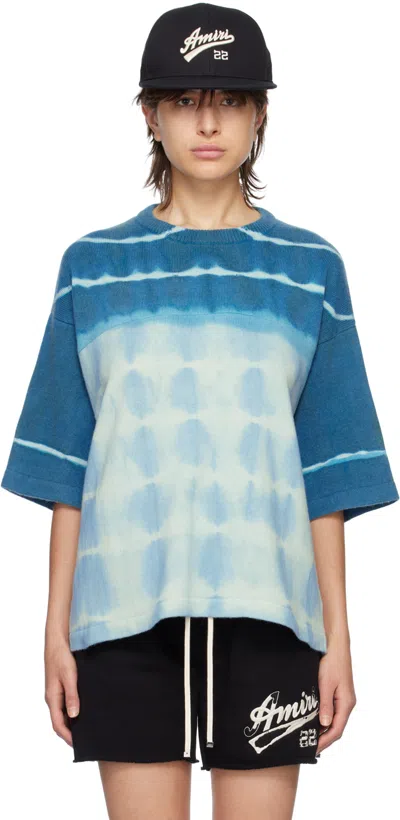 Amiri Blue Football T-shirt
