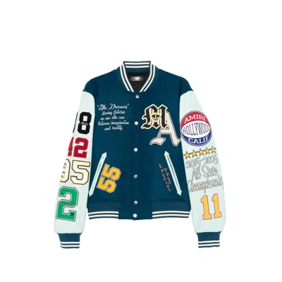 Amiri Blue Jackets - Bomber Jackets Men
