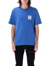 Amiri Ma Core Logo Garphic T-shirt In Blue