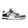 AMIRI MULTICOLOR GRAINED LEATHER MEN'S SNEAKER WITH SKELETON APPLICATIONS