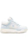Amiri Blue Ma-1 Panelled Sneakers In Blue