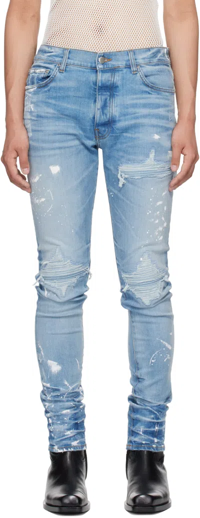 Amiri Blue Painter Denim Mx1 Jeans