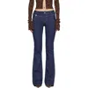 Amiri Blue Raw Jeans In Blue