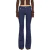 Amiri Blue Raw Jeans In Blue