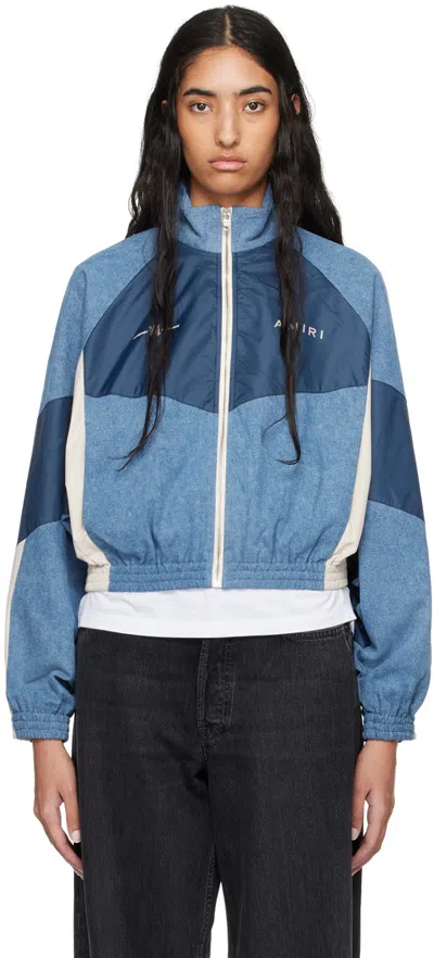 Amiri Blue Retro Track Jacket