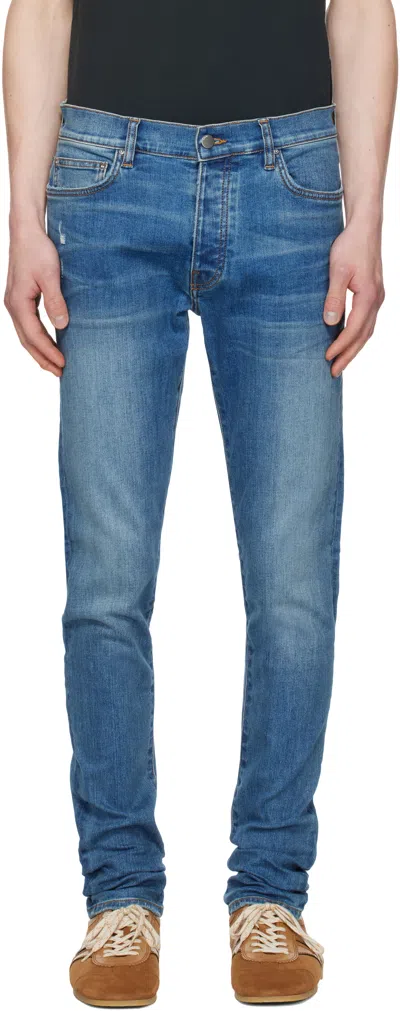Amiri Blue Stack Jeans