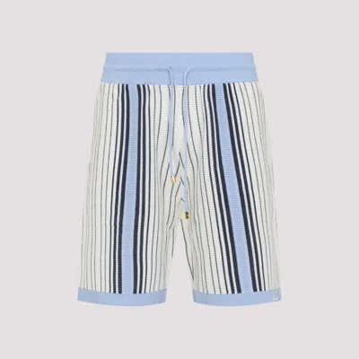 AMIRI BLUE STRIPE SHORTS