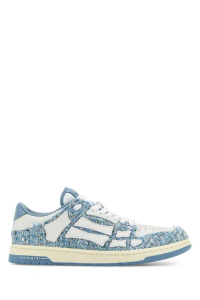 Amiri Blue Tow-tone Skel Sneakers