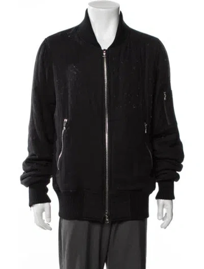 Pre-owned Amiri Bomber Jacket In Black
