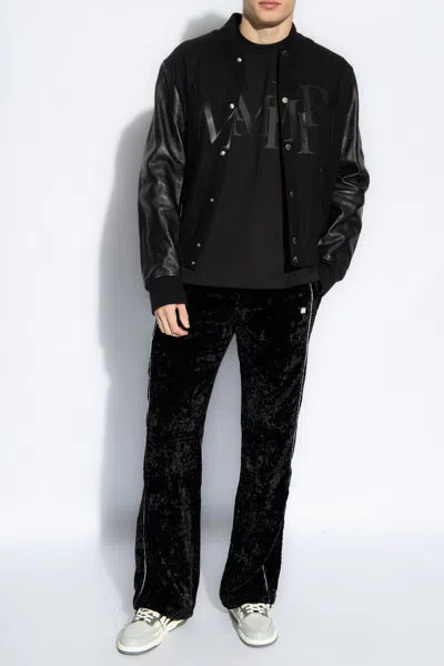 Amiri Bomber Jacket In Black