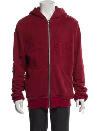 Pre-owned Amiri Bomber Jacket In Red