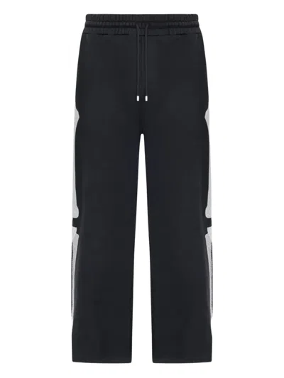 Amiri Bone-motif Track Pants In Black