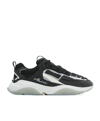 Amiri Bone Lace-up Sneakers In Black