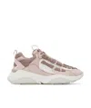 Amiri Bone Applique Runner Sneakers In White