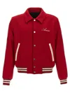 Amiri Bones Wool-blend Varsity Jacket