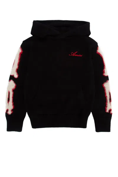 Amiri Bones Hoodie In Black