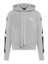 Amiri Bones Hoodie In Gris
